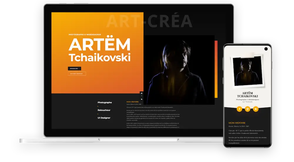 lien vers le site ART-créa: Photographie